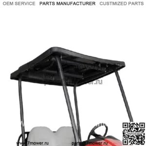 Club Car XRT 1550, черный комплект Canopy Top