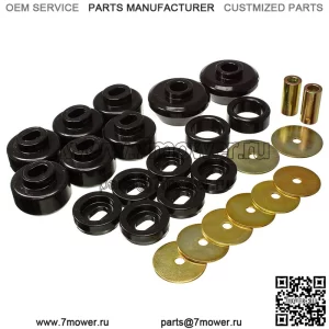 3.4175G - 07-13 Chevrolet Silverado 1500/GMC Sierra 1500 4WD комплект втулок крепления кузова - черный