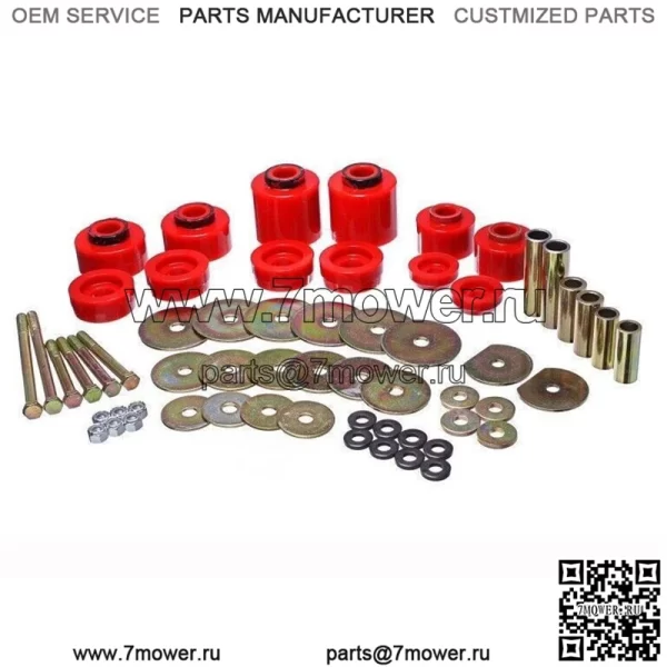 для Ford F-150/250/350 80-96 гг. Красный комплект для крепления кузова включает в себя