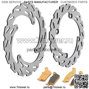 Комплект тормозных дисков MX и тормозные колодки для HONDA CR R- CR E