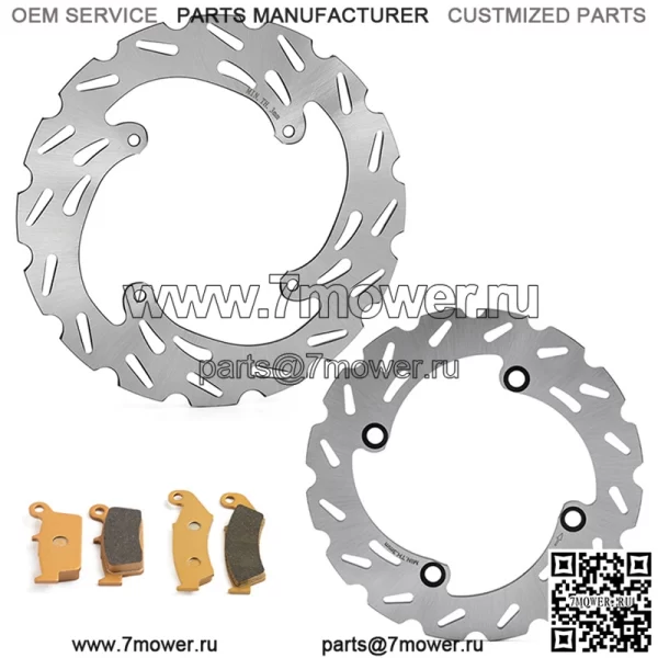 Комплект тормозных дисков MX и тормозные колодки для HONDA CR R- CR E - Image 2