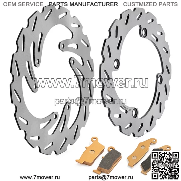 Комплект ротора тормозного диска и тормозная колодка для HONDA CR R- CR E 125CC 1995-1997/ 250CC 1995-1996 / 500CC 1995-2001 - Image 2