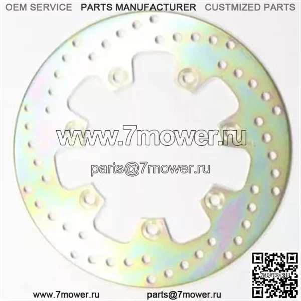 ПОДХОДИТ ДЛЯ KAWASAKI GPZ 750 R1 1982 Передний тормозной диск Ротор и колодки MD4010LS
