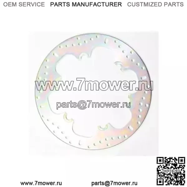 Kawasaki ZX-10 1988-1990 Круглый сплошной передний тормозной диск HPSR MD4021