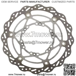 Контурный тормозной диск MD6247C для Suzuki DR-Z 400 SMU SM 2005-2008