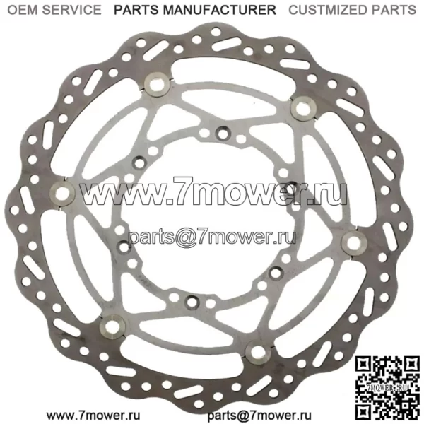 Контурный тормозной диск MD6247C для Suzuki DR-Z 400 SMU SM 2005-2008