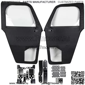 Polaris 2885075 Молния Окно Передние Брезентовые Двери 2022 Ranger SP 570 Crew SP 570