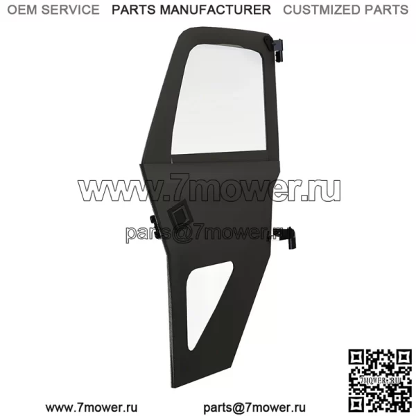 Polaris 2882902 Черные холщовые двери с застежкой-молнией 2018-2020 Ranger Crew XP 1000 OEM