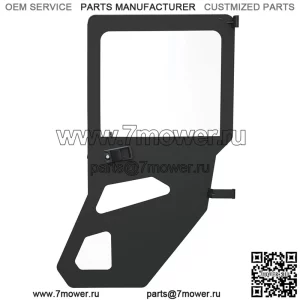 Polaris 2883634 Черный холст Молния Окно Задние двери 2019-2020 Ranger Crew XP 1000 OEM