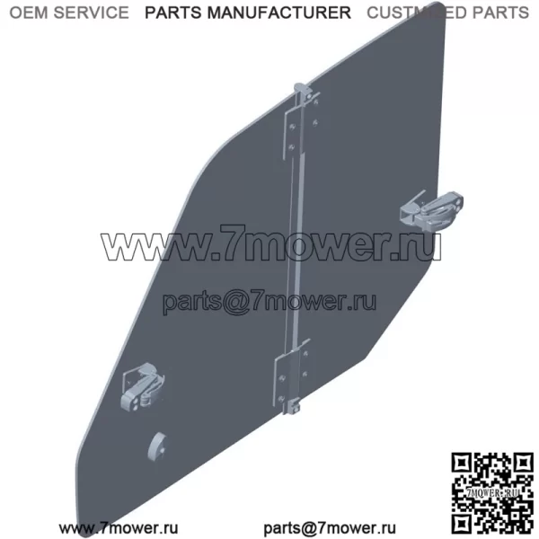 Polaris Off Road правая дверь с окном в сборе, оригинальная деталь OEM 2636022, кол-во 1