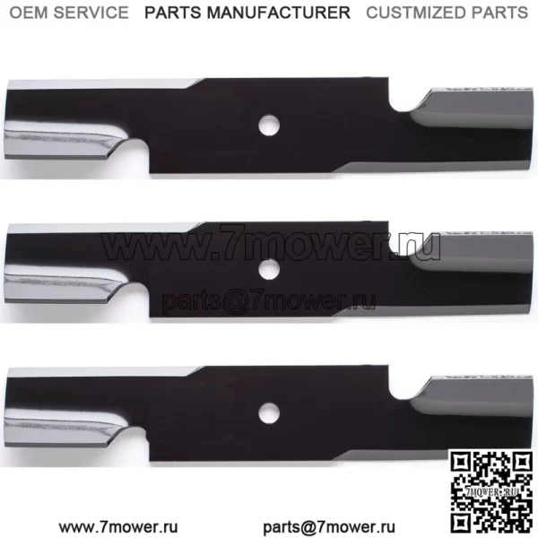 3PK 91-621 Лезвия с высоким подъемом для 48" Scag 481710, 48184, 482461, 482877