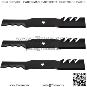 3PK 592-617 G5 Gator Blades для 54" John Deere E180