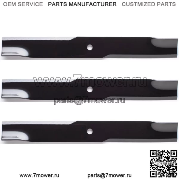 3PK 91-509 Прочные лезвия для 60" Hustler Super Z, XR-7, Z