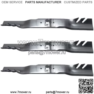 3PK 598-672 G5 Gator Blades для 54" Cub Cadet 742-0677, 942-0677