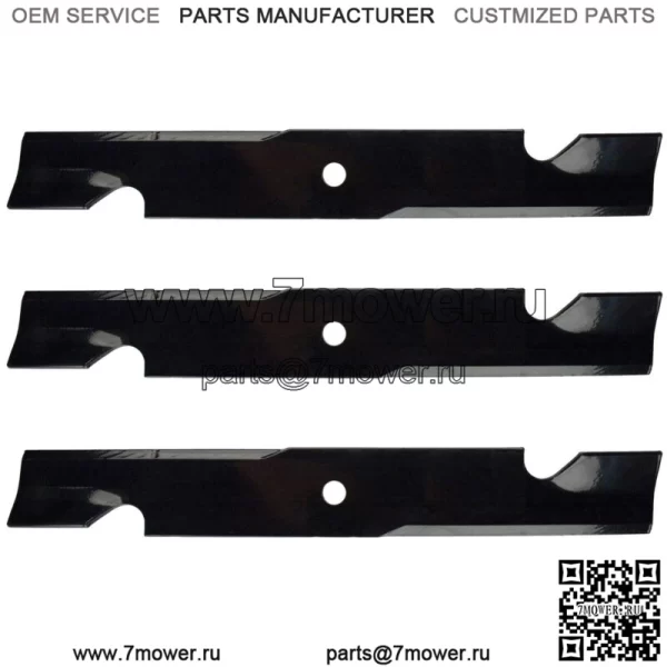 3PK 99-132 Сменные лезвия для 46-дюймового Snapper 1737228, 1739889