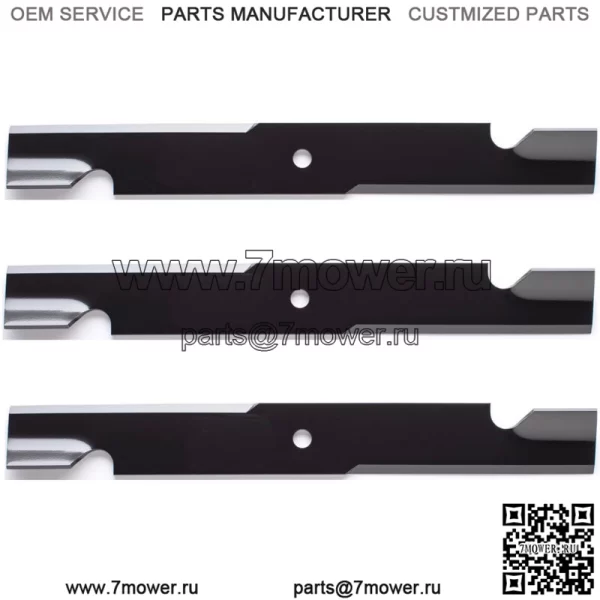 3PK 91-264 Сменные лезвия для 60" Exmark 103-1580-S, 103-2530-S