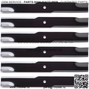 6PK 91-509 Прочные лезвия для 60-дюймового измельчителя Dixie 112947, 30227-60