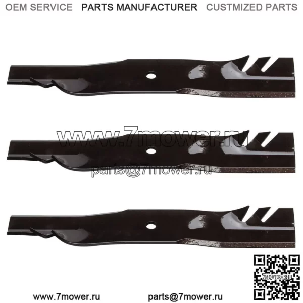 3PK 596-817 G5 Gator Blades для 52" Ariens/Gravely 00273100, 00450300