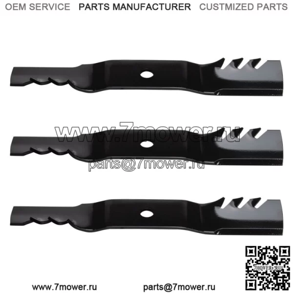 3PK 396-812 G6 Gator Blades для 54" Kubota K5351-34342, êK5351-99020