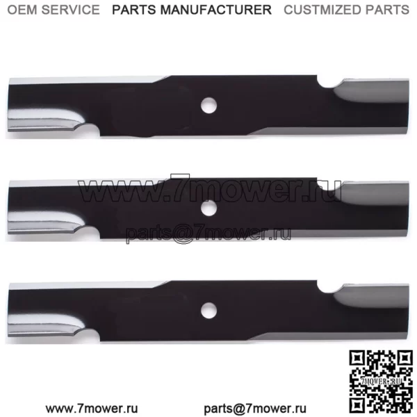 3PK 91-620 сменные лезвия для 48" Scag 48110, 481710, 48184, 482461, 481706