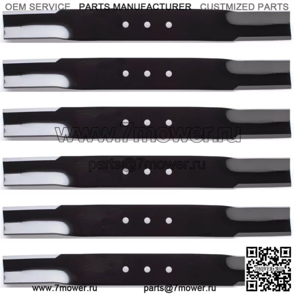 6PK 91-050 Сменные лезвия для 60" Swisher 20186, 3293, 9004, 9037