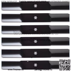6PK 98-093 Сменные лезвия для 42" Troy-Bilt 942-0616, 942-04308