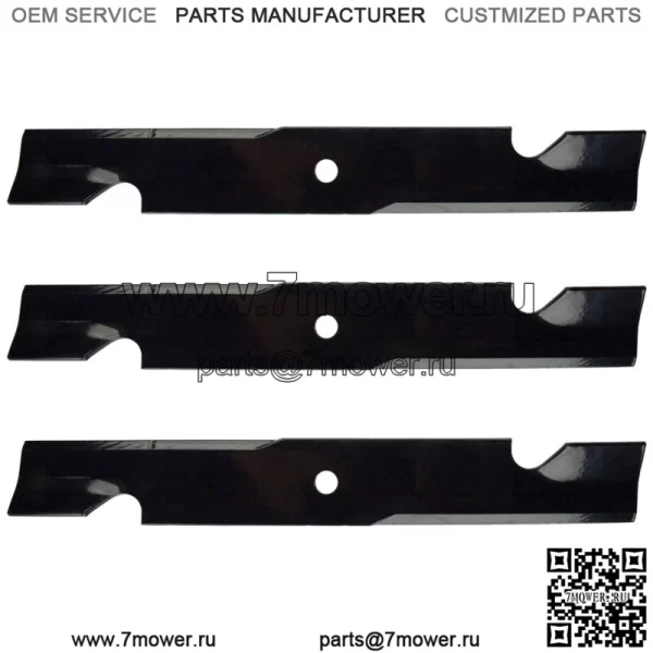3PK 94-060 Сменные лезвия для 54" Toro 115-2454-03, 115-4999