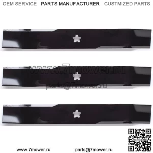 3PK 95-082 Лезвия для мульчирующей косилки 54" Husqvarna YTH24V54