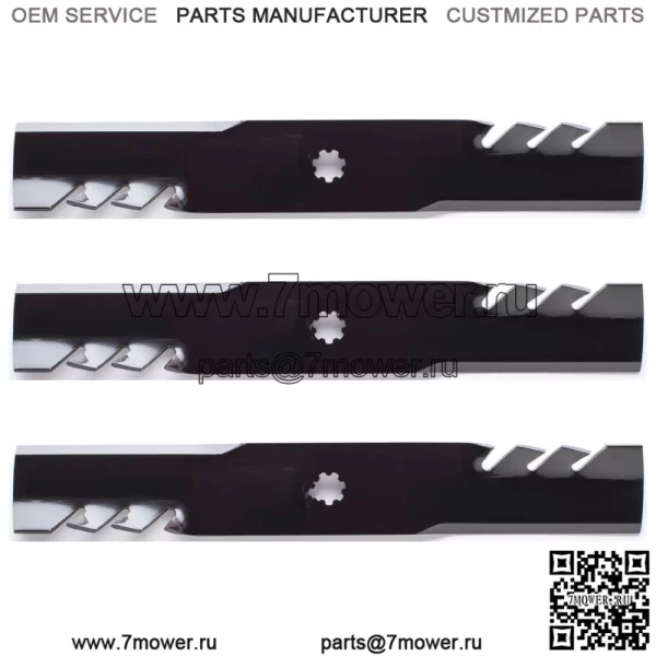 3PK 92-616 G3 Gator Blades для 48" John Deere E150, E160, E170