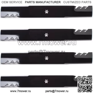 4PK 96-401 G3 Лезвия Gator для 46" Troy-Bilt 942-04244A, 942-04290