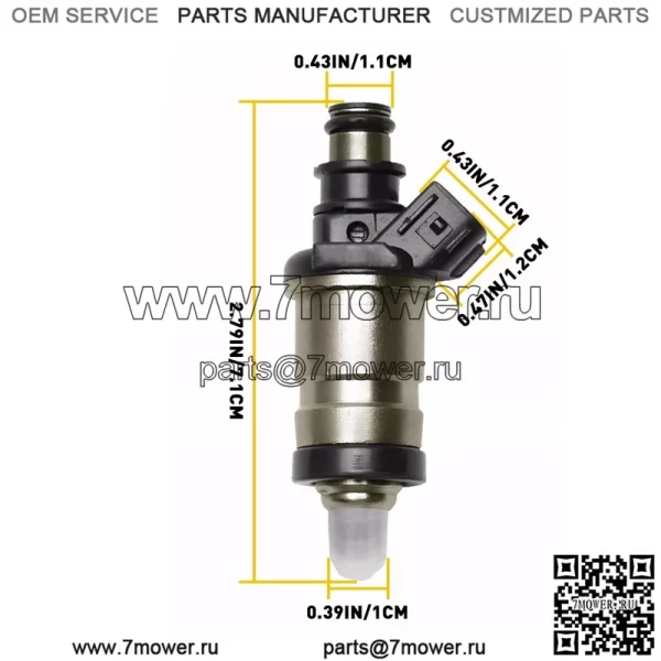 4 шт. НОВЫЕ ТОПЛИВНЫЕ ИНЖЕКТОРЫ 06164-P2J-000 подходят для Honda 35096 1.6L 1.8L 2.0L 2.3L