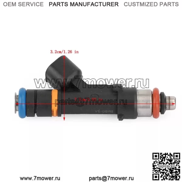 1 шт. Топливные форсунки подходят для Mazda3 2.0L 2006-2008 Mazda6 0280158103 F8 2006-2012 - Image 4