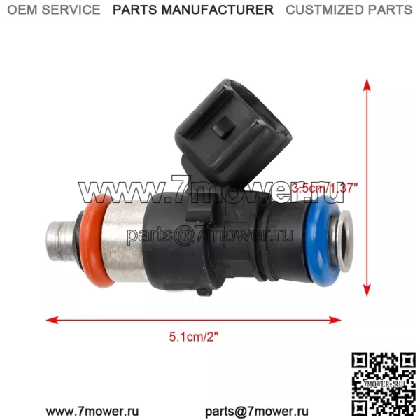 1 шт. Топливный инжектор 0280158189 подходит для Ford Escape Fusion, подходит для Mazda 3.0L V6 F8 - Image 2