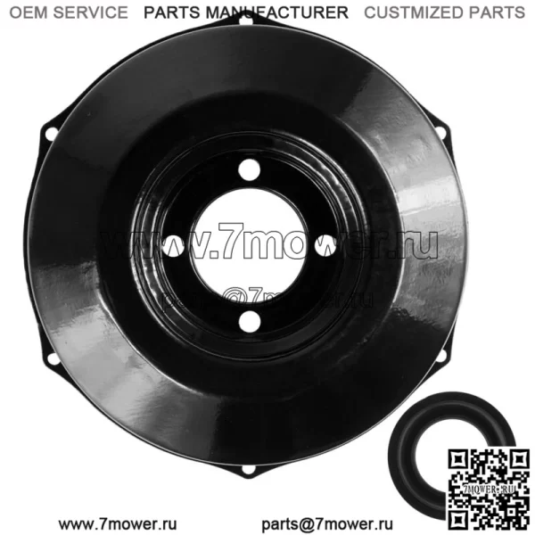 Крышка и уплотнитель заднего тормозного барабана для Honda Fourtrax 300 TRX300FW 4x4 1988-1996 - Image 5