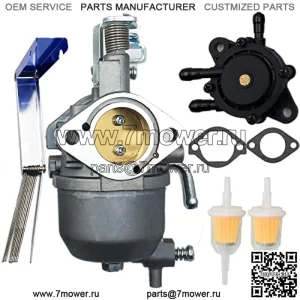 Карбюратор совместим с двигателем EZGO Kawasaki RXV 2008+ Gas Golf Carts TXT 2010-2015 EZ-GO Valor 2010-2014 с топливным насосом EZ-GO Repalce 808656 602061 72873G01