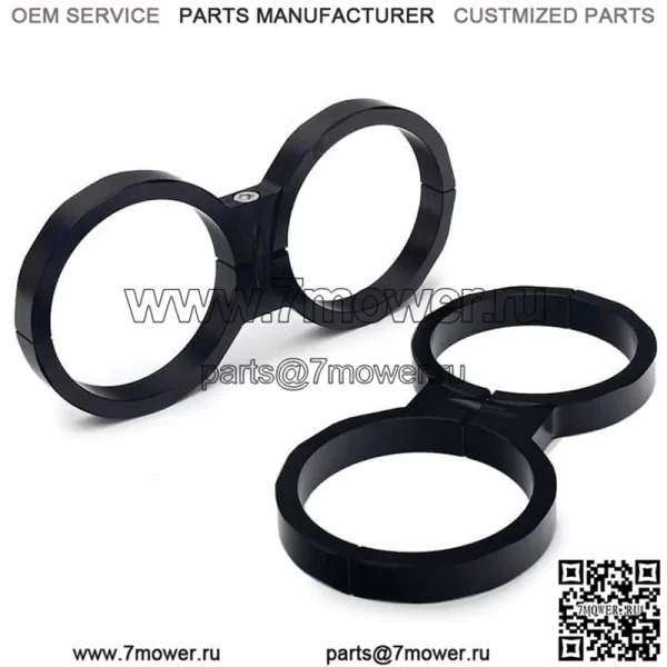 2.0 * 1.5" Заготовка ATV / UTV Амортизатор Резервуар Монтажные Хомуты