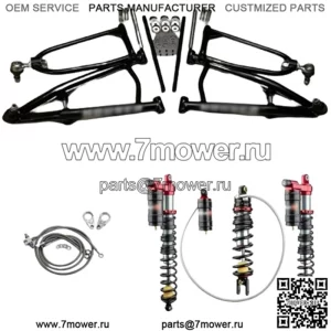 Комплект подвески передних и задних амортизаторов Houser 2.25 Legacy Long Travel Raptor 700