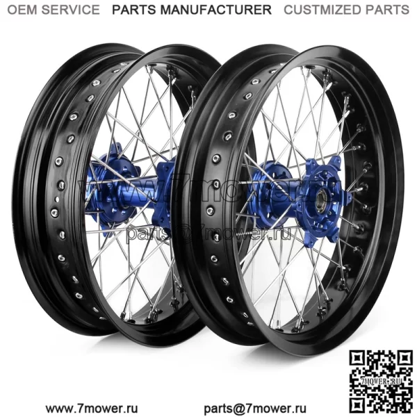 Комплект ступиц колес для мотоцикла-внедорожника Sherco 125 SC 2019-2020 / 300 SEF Factory / SEF-R 2013-2023 - Image 3