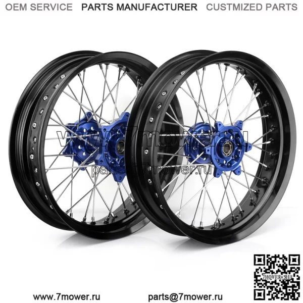 Комплект ступиц колес для мотоцикла-внедорожника Sherco 125 SC 2019-2020 / 300 SEF Factory / SEF-R 2013-2023 - Image 4