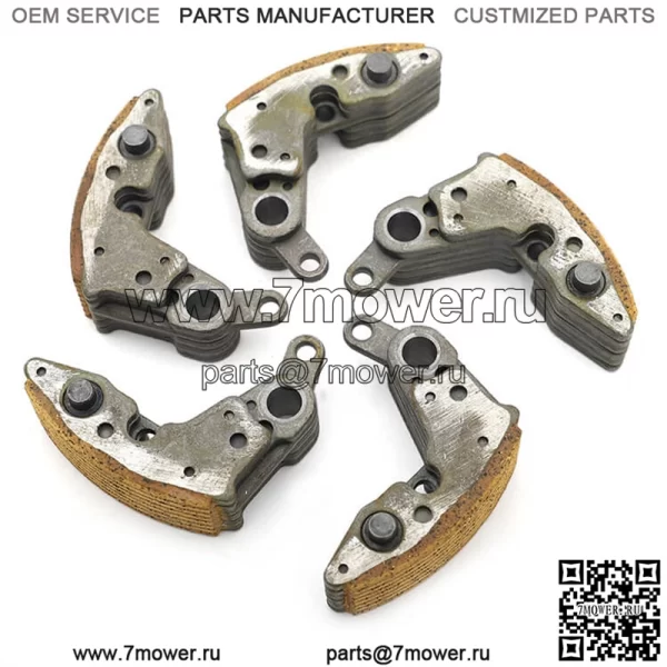 Центробежные башмаки сцепления в масляной ванне для Yamaha Grizzly 660 2002-2008 / Rhino 660 2004-2007 - Image 3