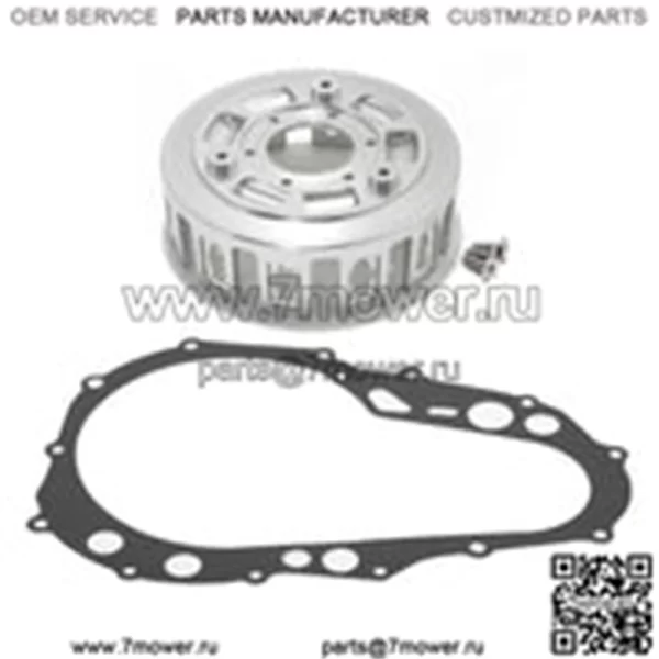 Для Suzuki Quadsport Z400 LTZ400 2003-2014 CNC Billet Clutch Basket Gasket Gasket Gasket