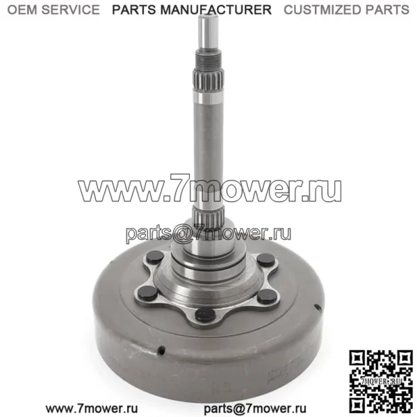 Крышка сцепления в масляной ванне Корпус барабана вала для Yamaha Rhino 700 2008-2009 2012