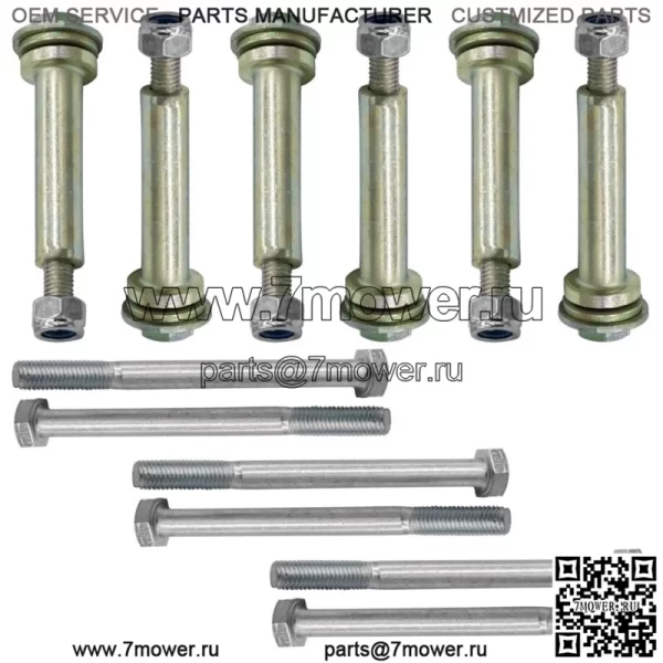 126-2928 99-2842 109-9851 1-603321 Болт колеса деки для Exmark John Deere - Image 4