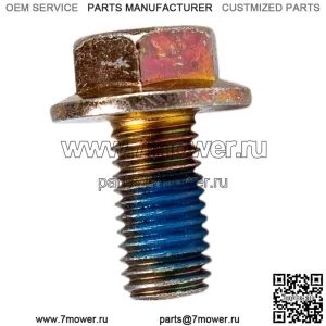 Polaris 7518460 OEM шестигранный фланцевый болт с накладкой M10X1.5X20 2006-2024 ACE General Scrambler