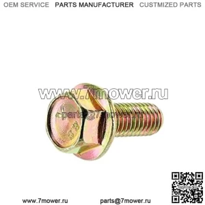 Болт с шестигранной головкой и фланцем Polaris Ranger, 8 мм x 1,25 мм x 20 мм, оригинальная деталь OEM 7518702, кол-во 1