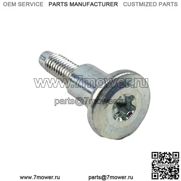 Болт с буртиком Polaris, 6 мм x 12 мм x 15 мм, оригинальная деталь OEM 7519165, кол-во 1