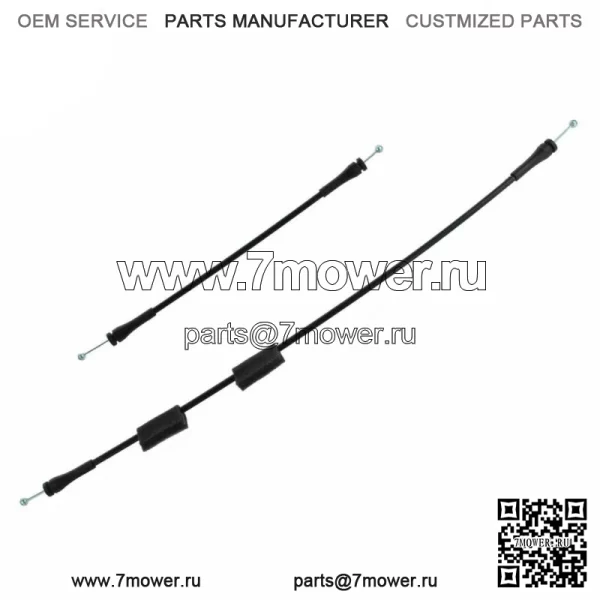 924-351 Тросы открывания защелки задней правой грузовой двери для Ford 92-14 E150 E250 E350 - Image 2