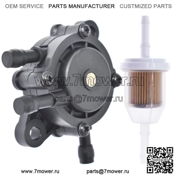 Топливный насос подходит для двигателей Kohler 24 393 04-s 2439301s и 24 393 16-s 2439316s - Image 3