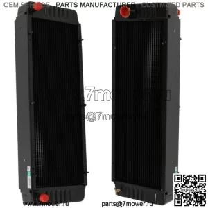 Радиатор подходит для Bobcat Skid Steer 645 743 743B 743DS OE# 6648820 6630186 4 ряда