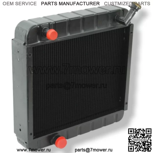 Радиатор подходит для экскаватора-погрузчика John Deere 210C 482C OE# AT129141 AR5704